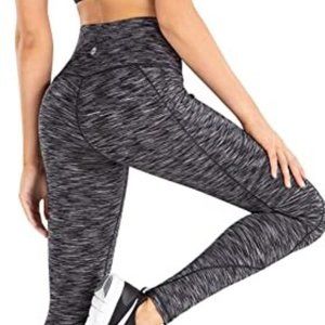 HOFI High Waisted Yoga Pants for Women, Tummy Control Yoga Leggings with Pockets